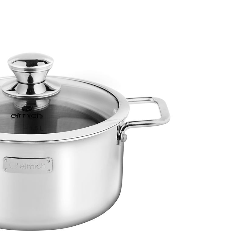 Nồi Inox 3 lớp đáy liền Elmich Trimax classic 2411OL size 22cm