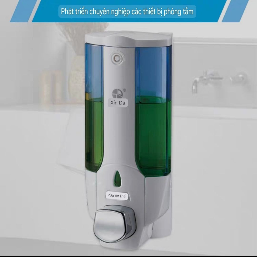 Hộp đựng xà phòng nước rửa tay đơn &amp; đôi Xinda ZYQ138S hàng nhập khẩu