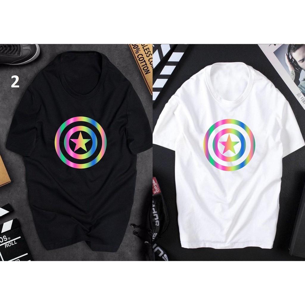 Áo thun Unisex phản quang 7 màu