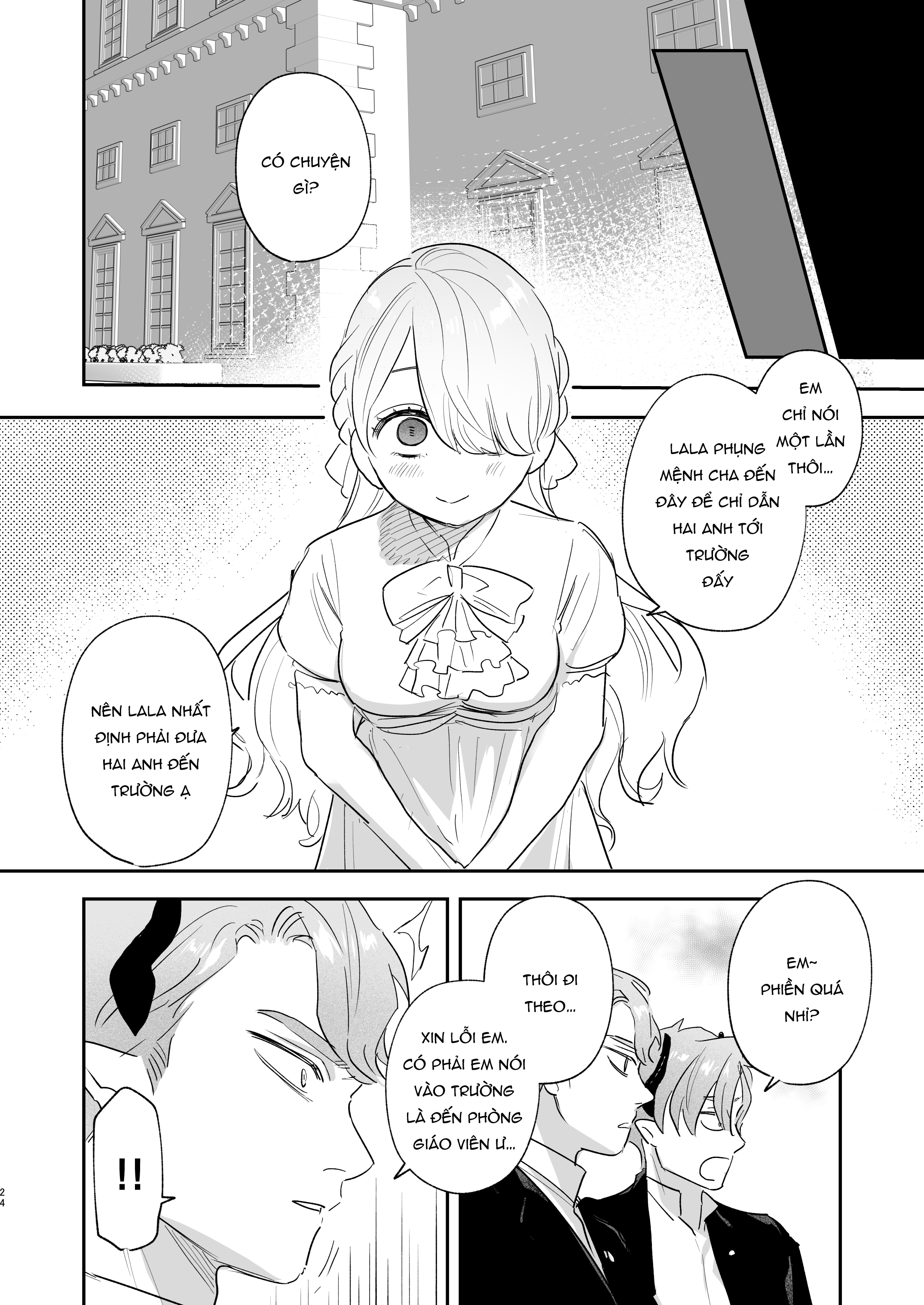 cá lớn nuốt cá bé chapter 2.3 4