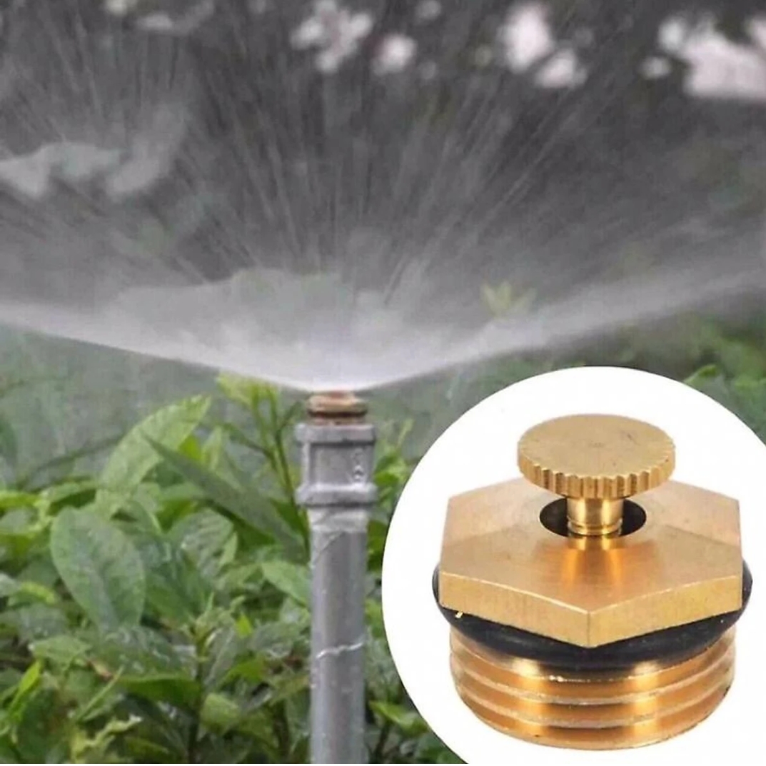 Combo 10 béc tưới cây phun mưa có điều chỉnh đầu béc đồng ren 21