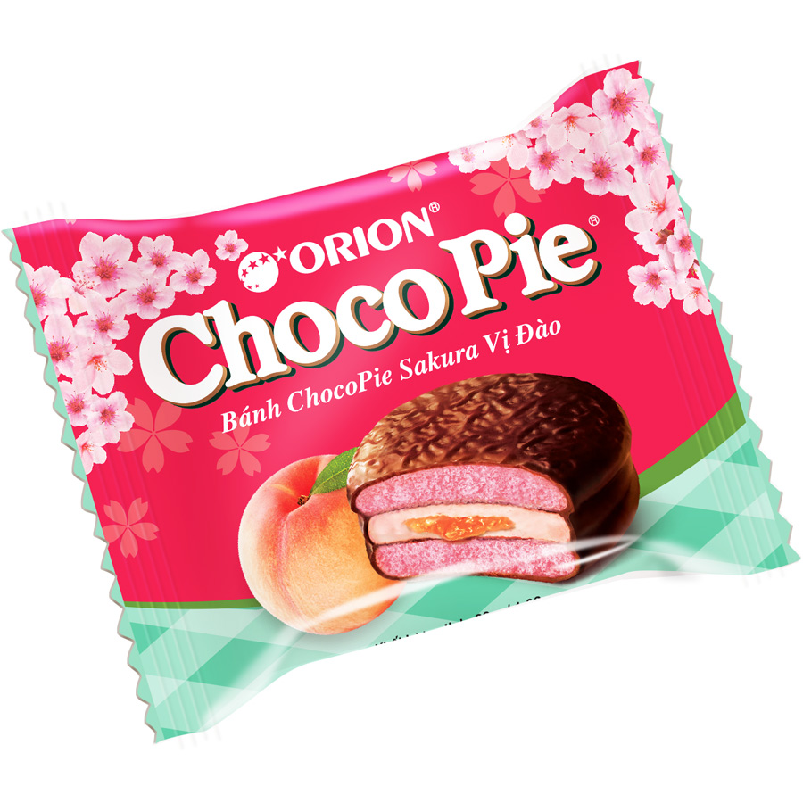 Bánh ChocoPie Sakura Vị Đào