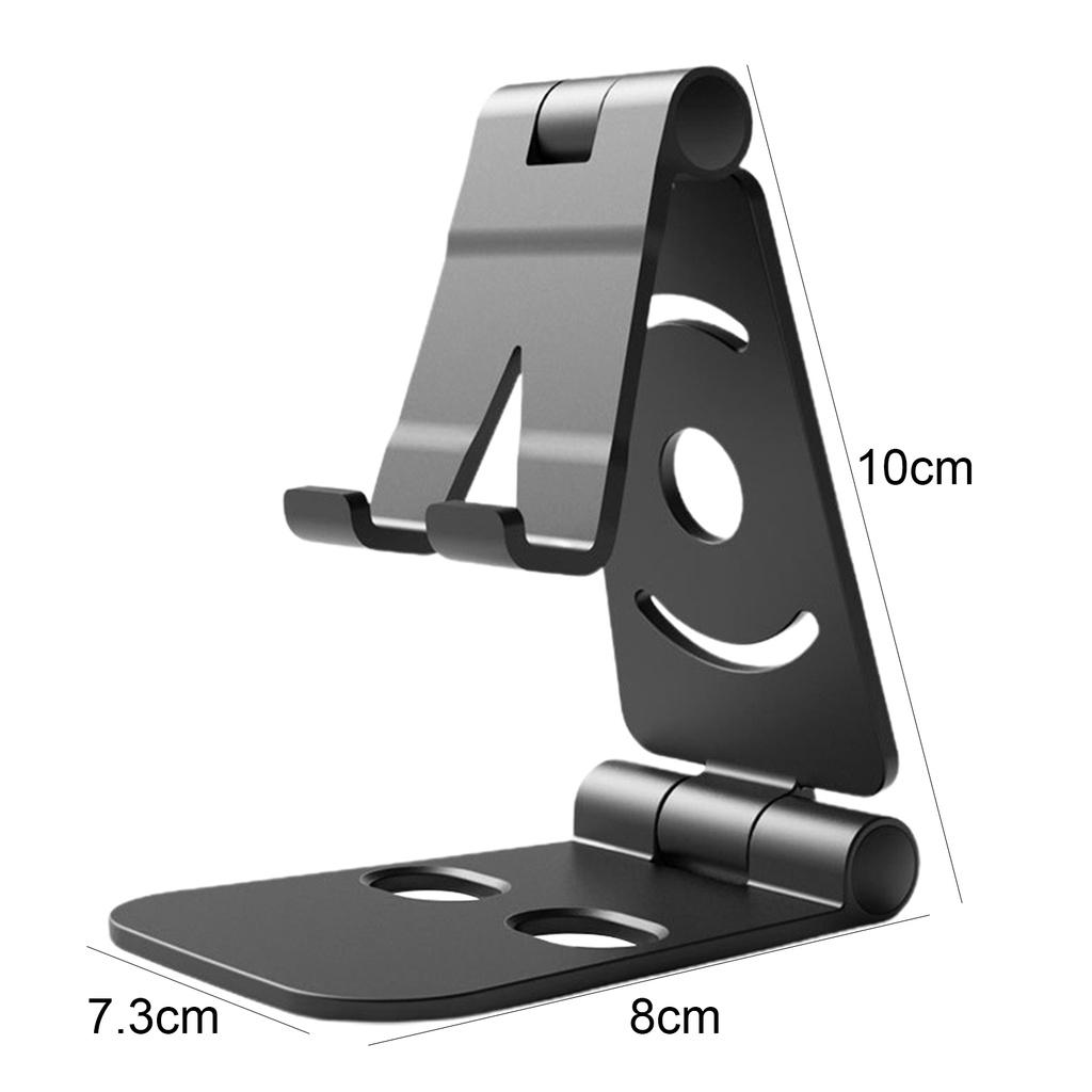 【ky】Universal Desktop Tablet Phone Stand ABS Folding Portable Cellphone Bracket Gift