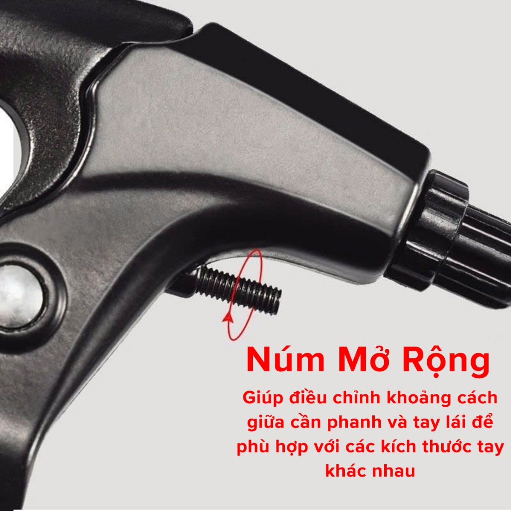 Cặp 2 Chiếc Tay Phanh Xe Đạp Thể Thao Hãng dododios Hợp Kim Nhôm Chắc Chắn, An Toàn