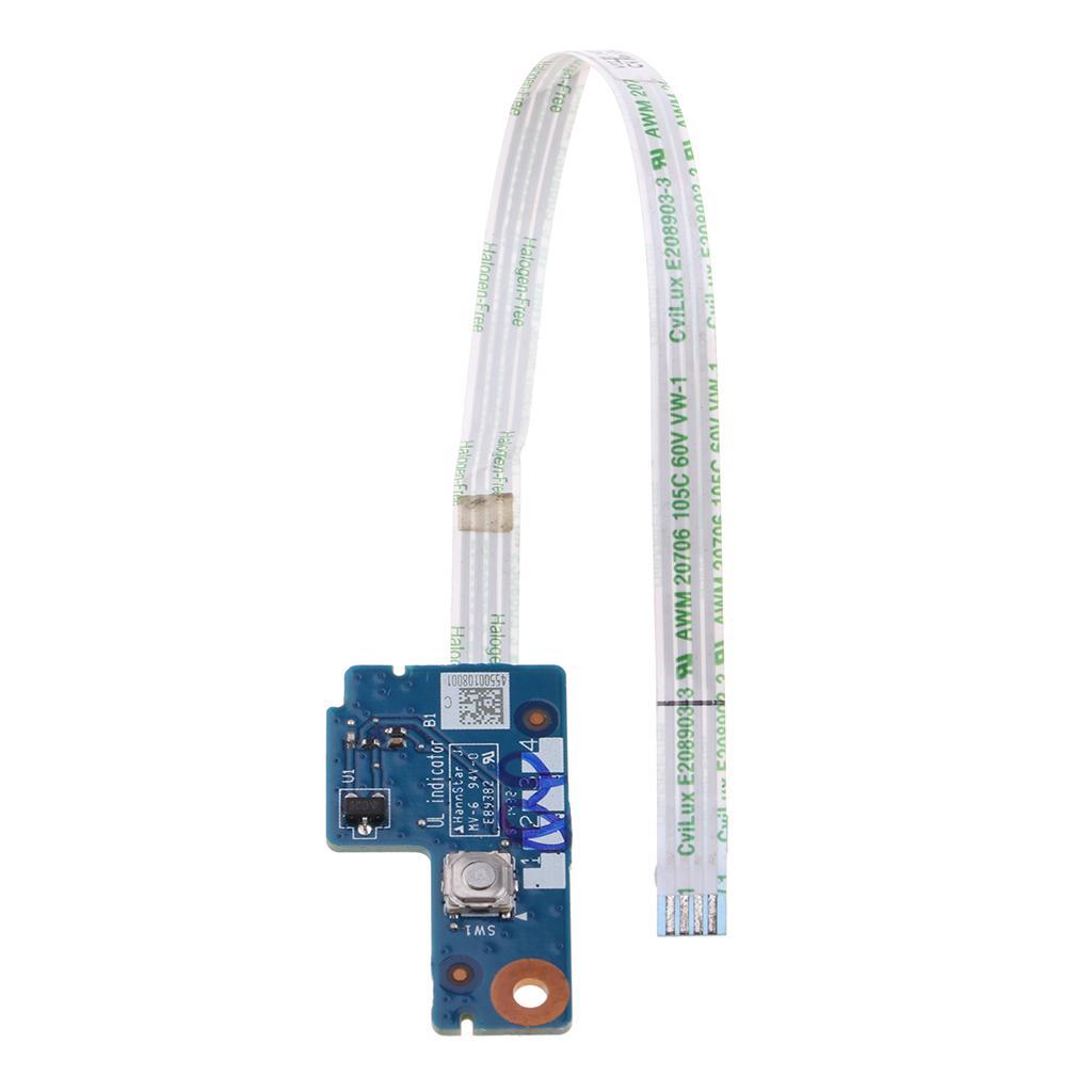 Laptop Power Button Board Switch w/ Cable Replacement for Lenovo ThinkPad Edge E431 NS-A041, Pack of 1