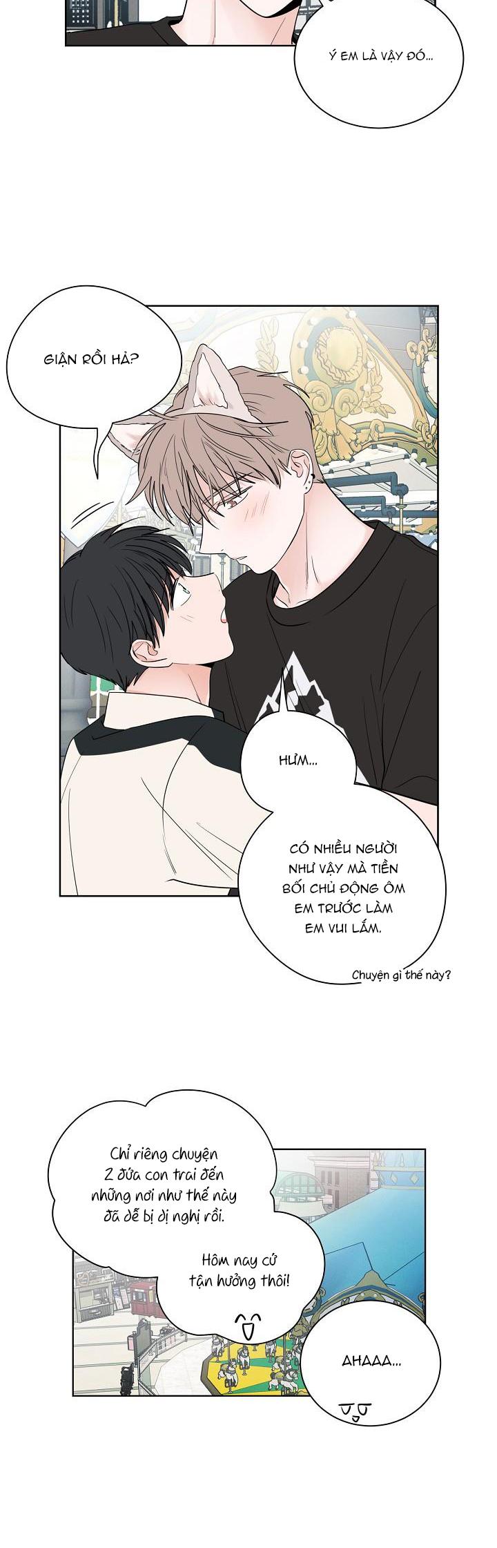 TIỀN BỐI! NÓI CHUYỆN CHÚT ĐI! chapter 33