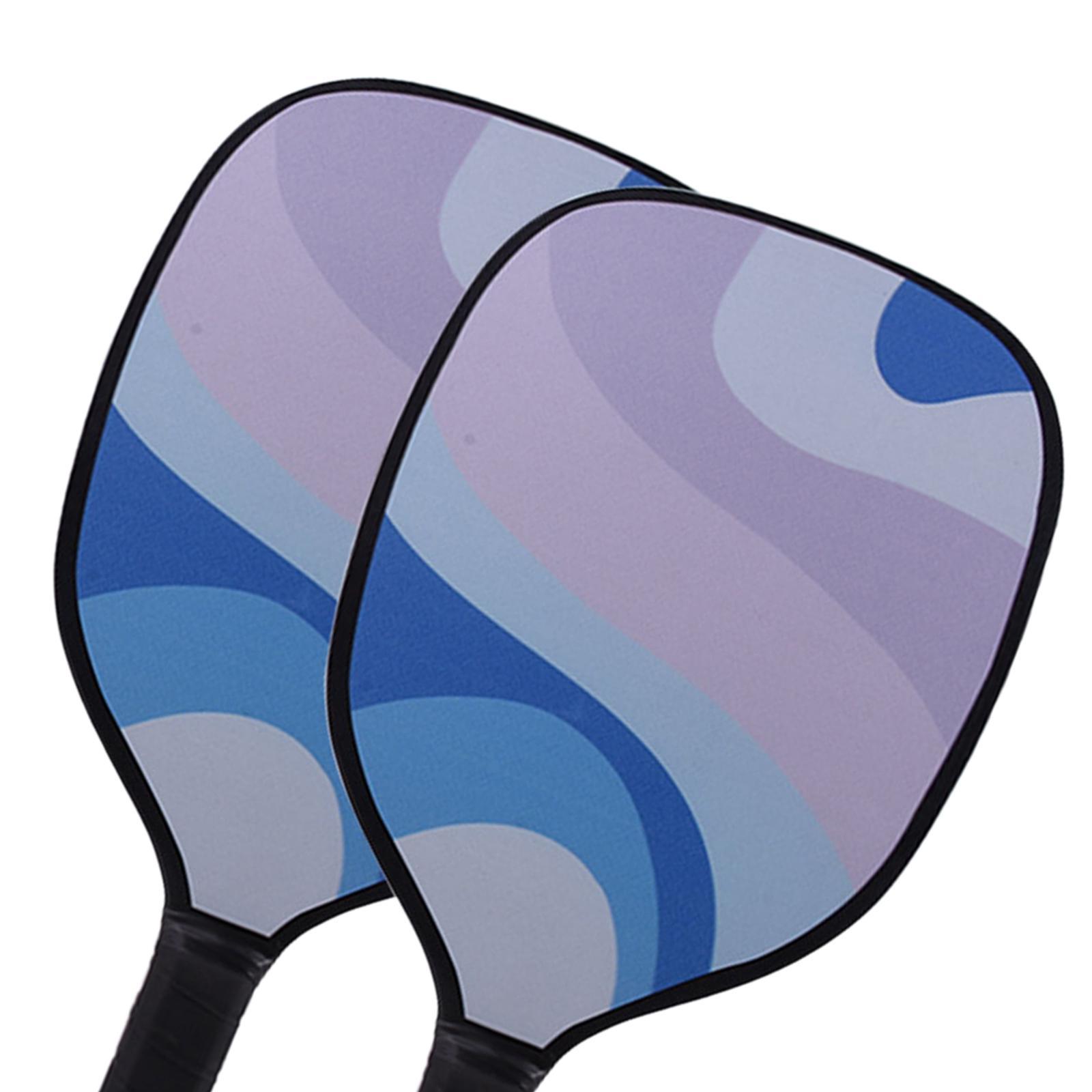 Pickleball Paddles Set, Anti Slip Sweat Absorbing Comfort Grip Rackets, Pickleball Set of 2 Racquets with 4 Balls and 1 Bag
