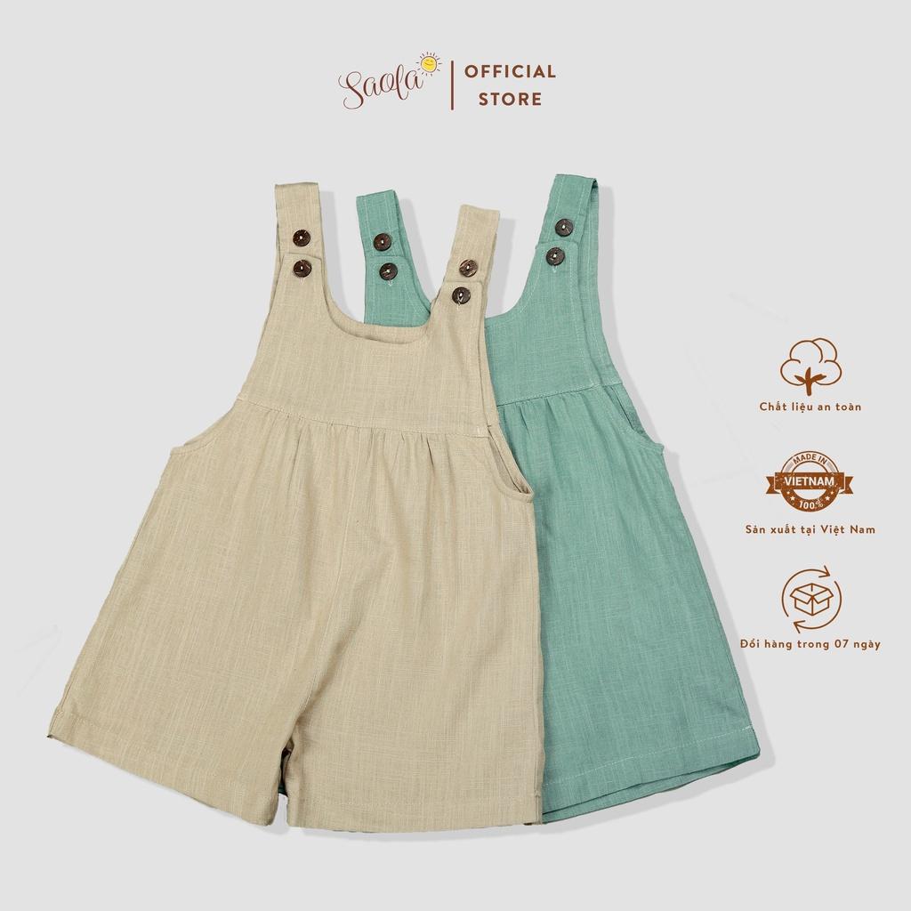 Bộ Áo Liền Quần Jumpsuit Đáng Yêu Cho Bé Trai/Bé Gái