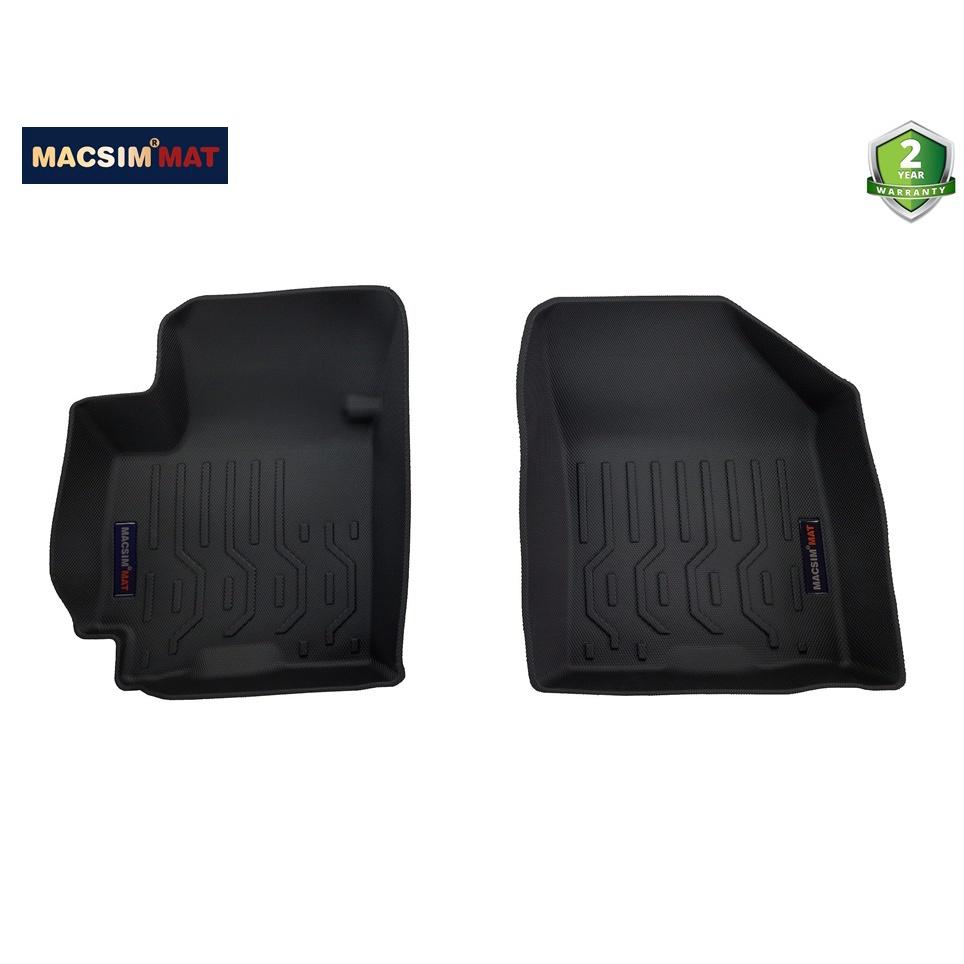 Thảm lót sàn xe ô tô Suzuki Celerio 2016 - nay (2 hàng ghế) Nhãn hiệu Macsim chất liệu nhựa TPV cao cấp màu đen (074)