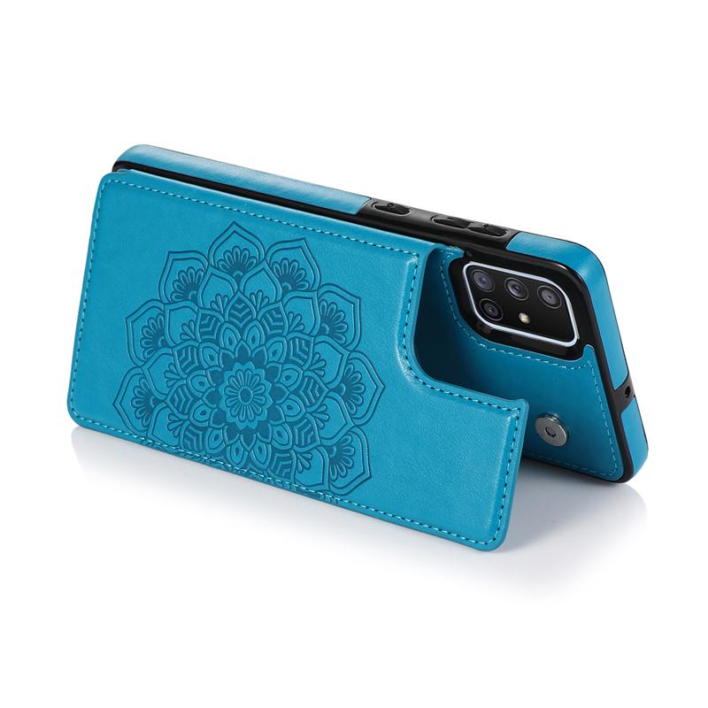 Ốp điện thoại bằng da có ngăn chứa thẻ cho Samsung Note10 Pro 9 8 S20 Ultra S10 Plus