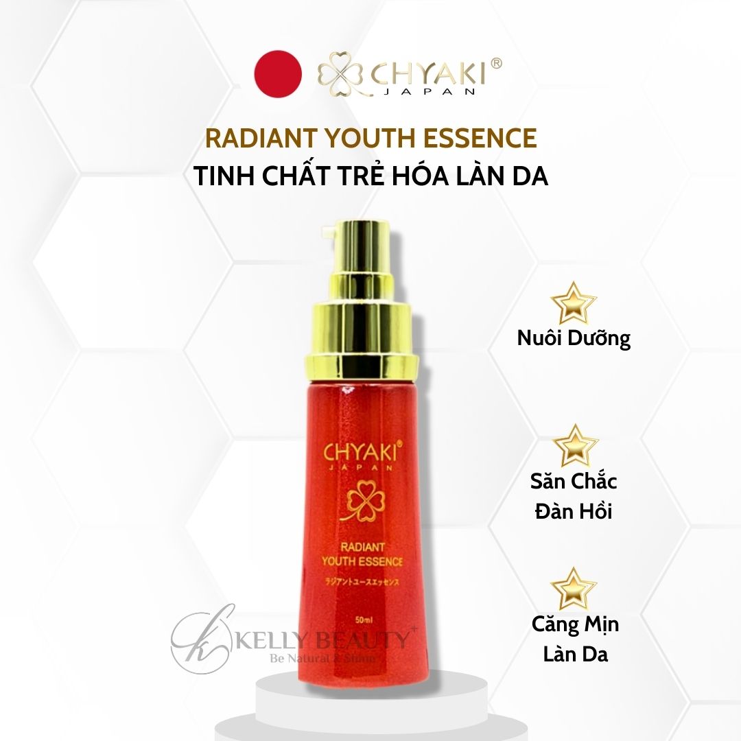 Tinh Chất Trẻ Hóa Làn Da Chyaki Radiant Youth Essence | Kelly Beauty