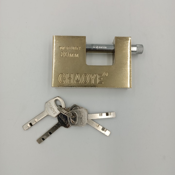 Ổ Khóa Cầu Ngang Công Nghệ Nhật Bản Chịu Lực Chống Cưa Cắt 80MM Kèm 4 Chìa Cao Cấp