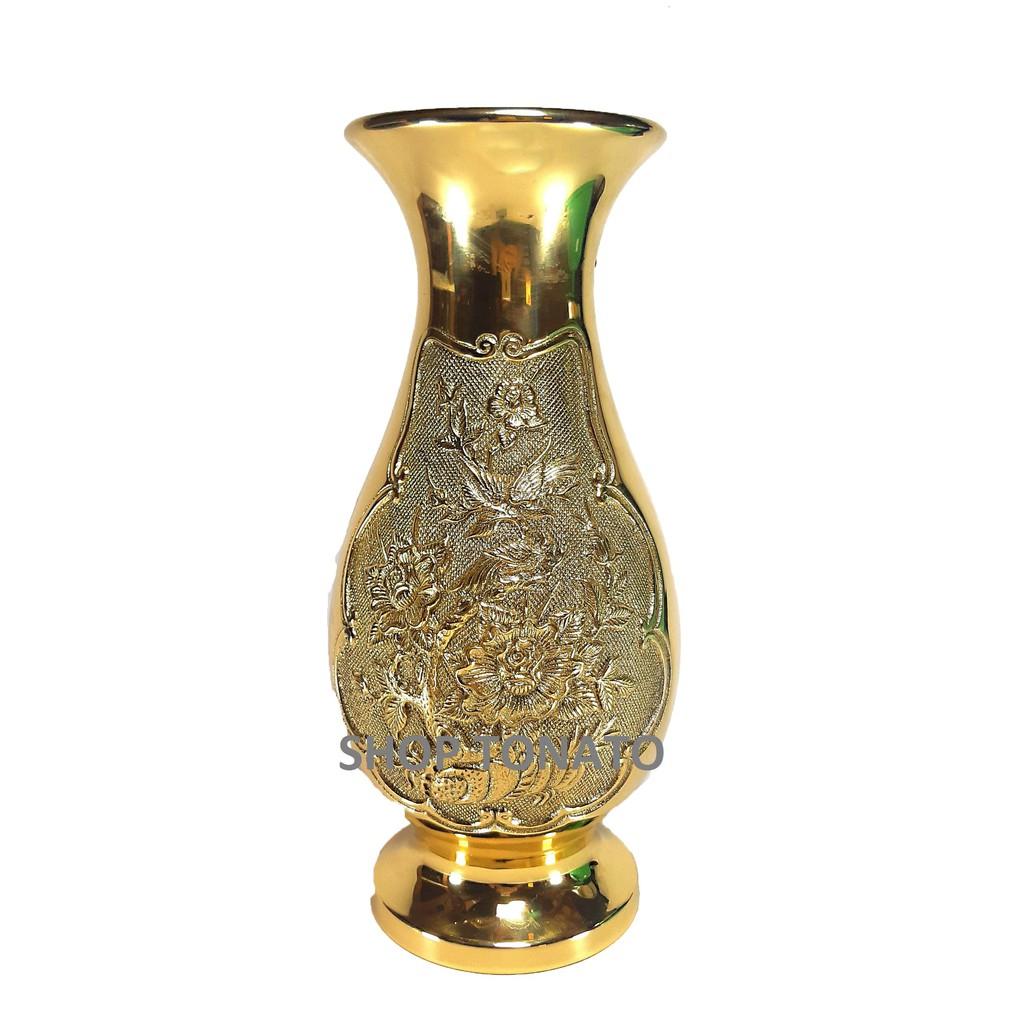 BÌNH BÔNG,LỌ HOA ĐỒNG CÚC LỚN CAO 31CM