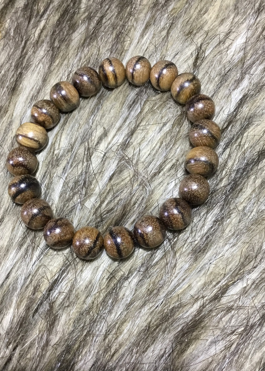 Vòng tay trầm hương Zebra Gaharu Indo đủ size