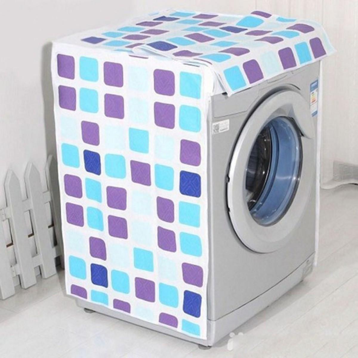 Bộ 1 chiếc vỏ bọc máy giặt cửa ngang và 1 chiếc vỏ bọc máy giặt cửa đứng - GDHN Loại Tốt