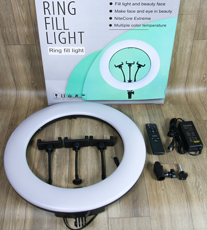 Đèn Led Livestream 45cm 3 chế độ đèn - Hàng nhập khẩu