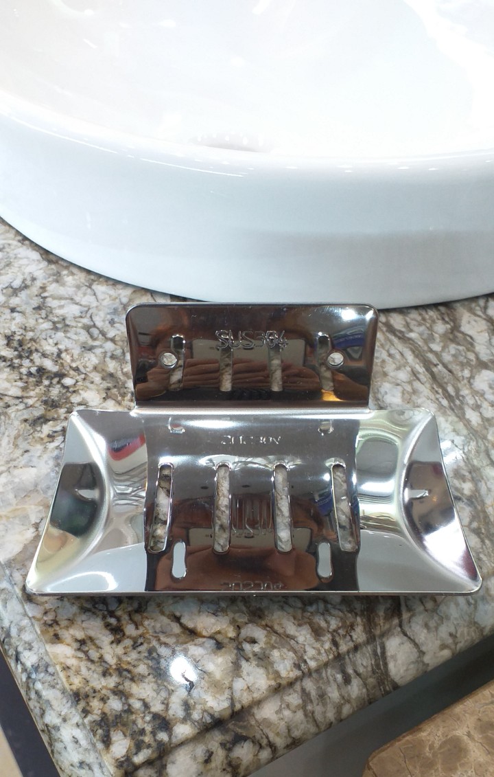 KỆ XÀ PHÒNG INOX304 02