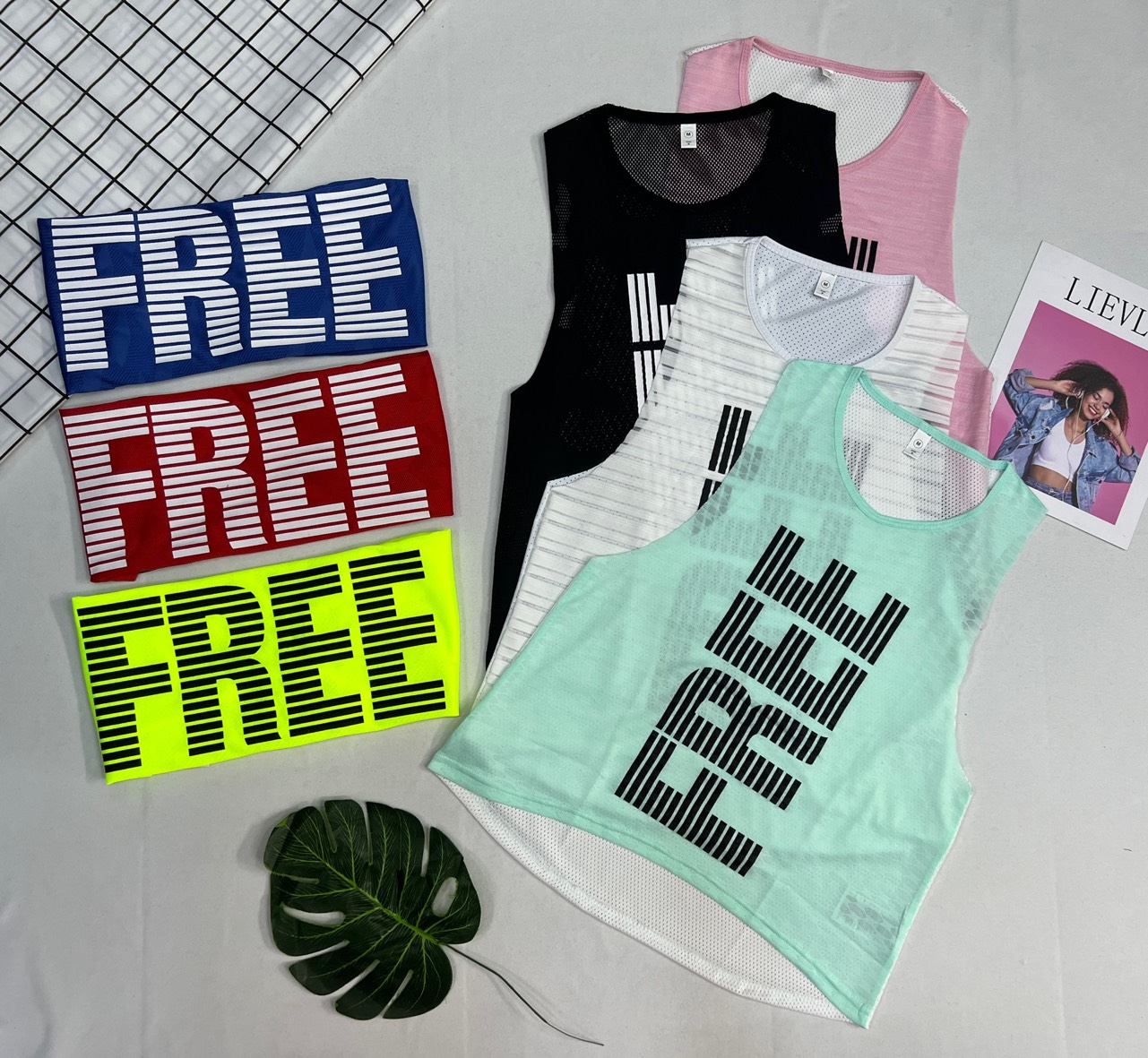 ÁO TANK TOP FREE THỂ THAO NỮ NEW2023