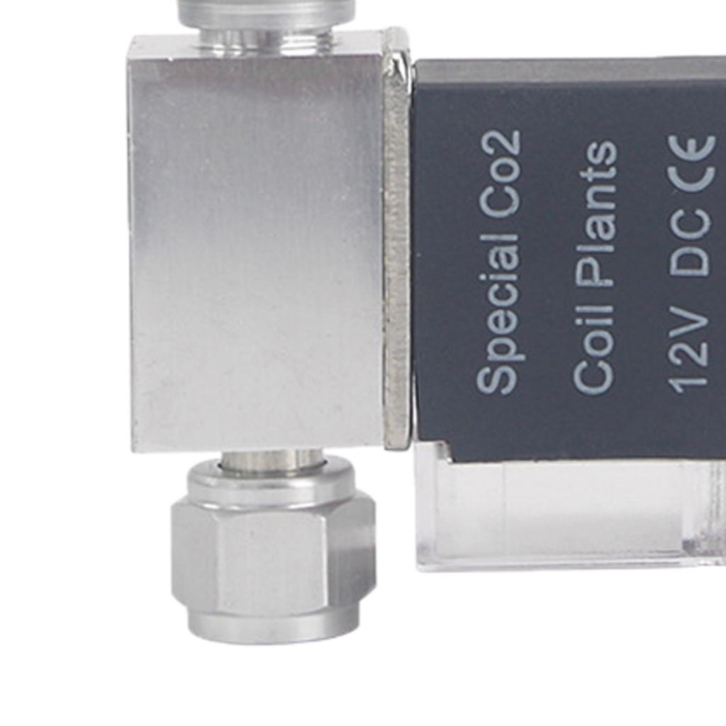 CO2 Aquarium Electric Solenoid Valve Magnetic Valve US Plug