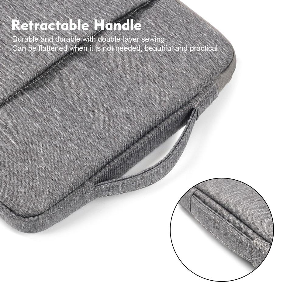 15.6 16 13.3 Inch Đa Chức Năng Túi Đựng Laptop MacBook Lenovo Xiaomi Samsung Huawei Chống Nước Xách Tay Hộp Dây Kéo Lưng tay Áo