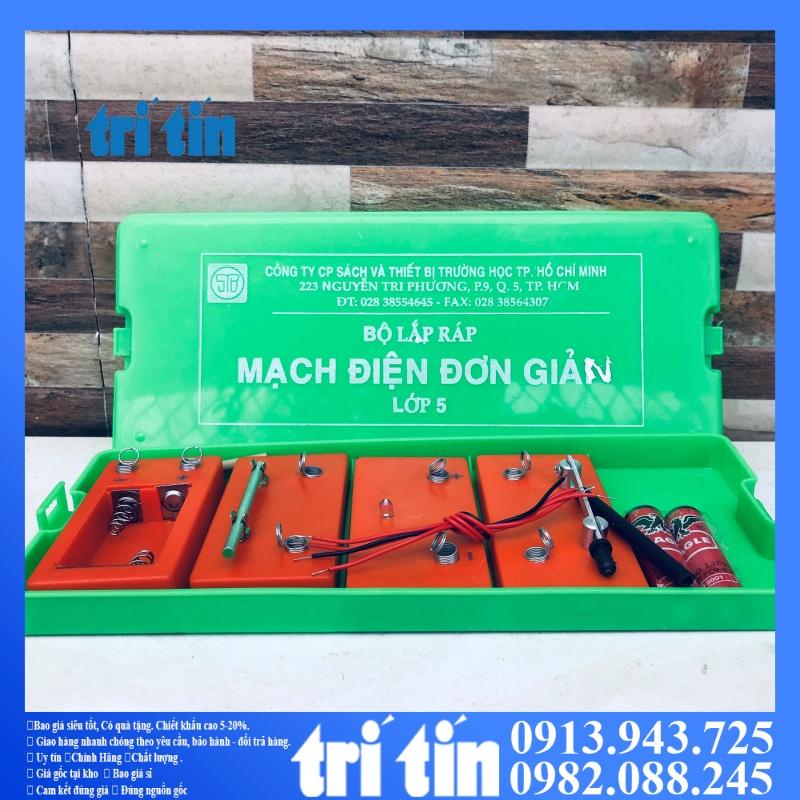 Bộ lắp mạch điện đơn giản lớp 5 [VPP TRÍ TÍN]