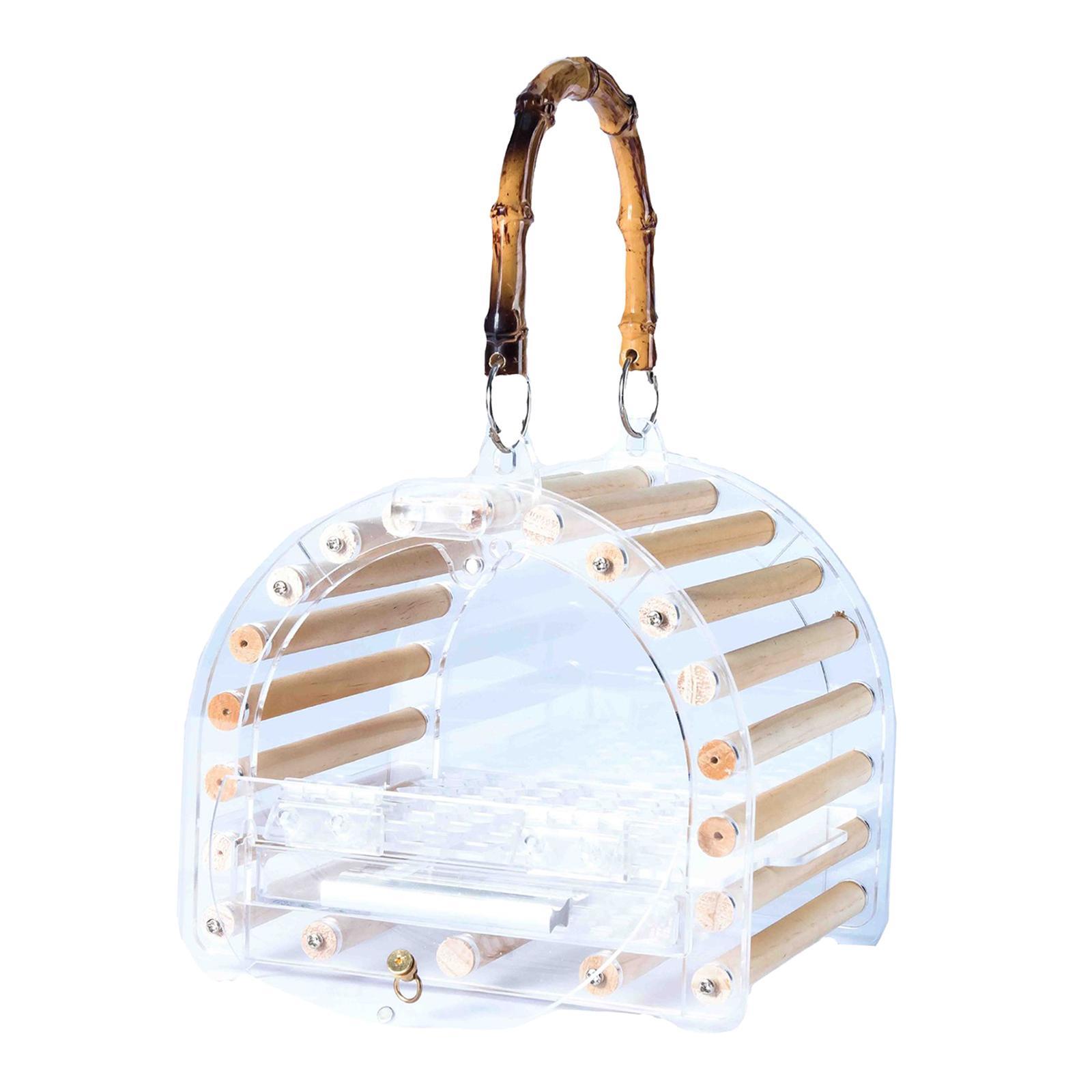 Bird Carrier Cage Pets Carrier Cage Cockatiel for Guinea Pig Finches Conures