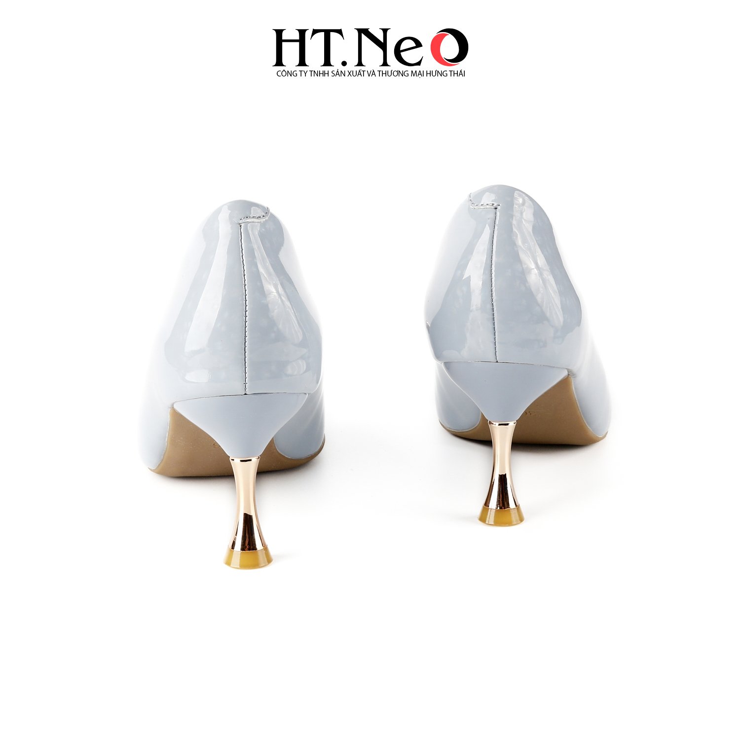 Giày cao gót 3p gót nhọn, khuy vuông thiết kế trẻ trung, sang trọng, lấp lánh cực tôn dáng, đi cực êm chân, thoải mái CS245