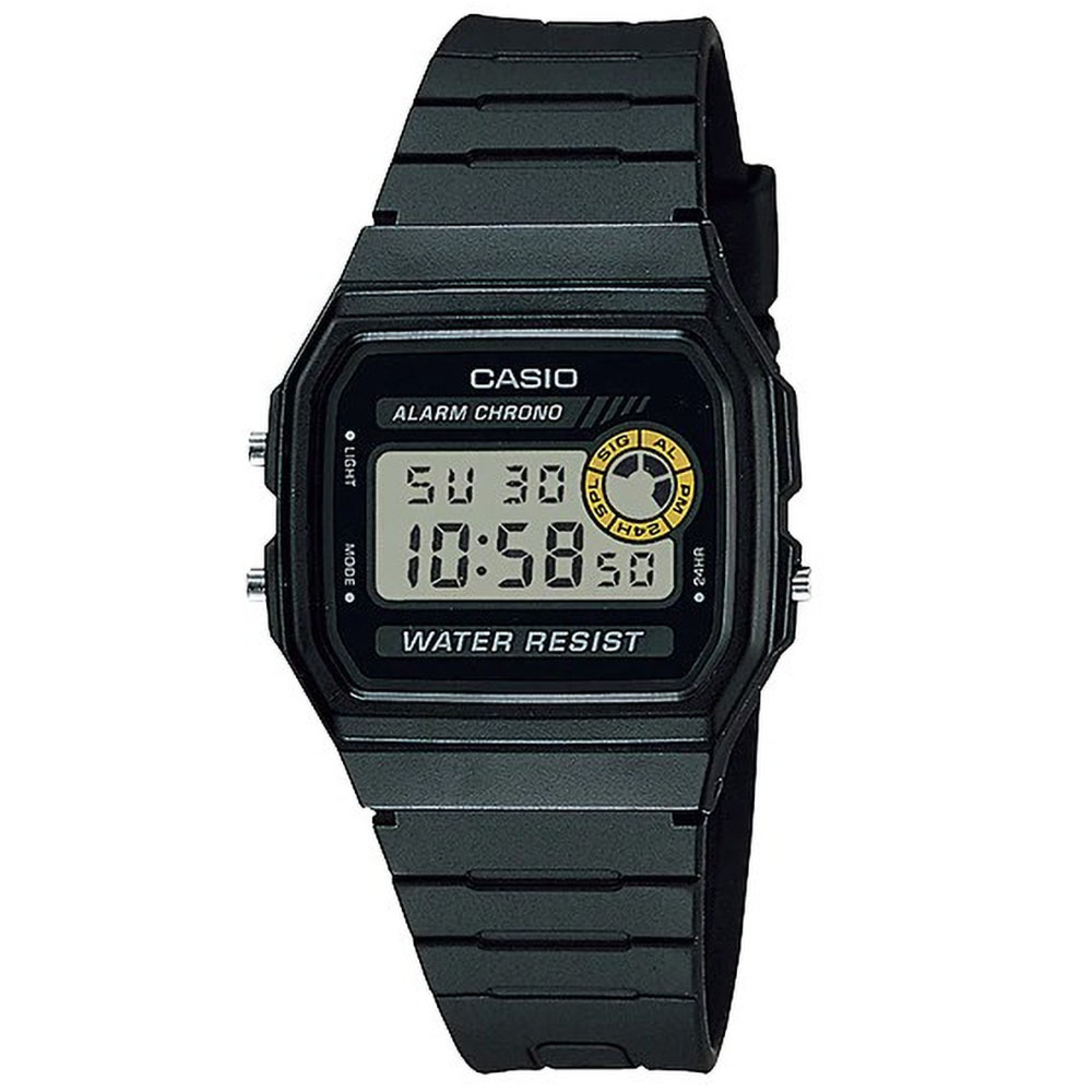 Đồng hồ nam dây nhựa mềm Casio F-94WA-8DG