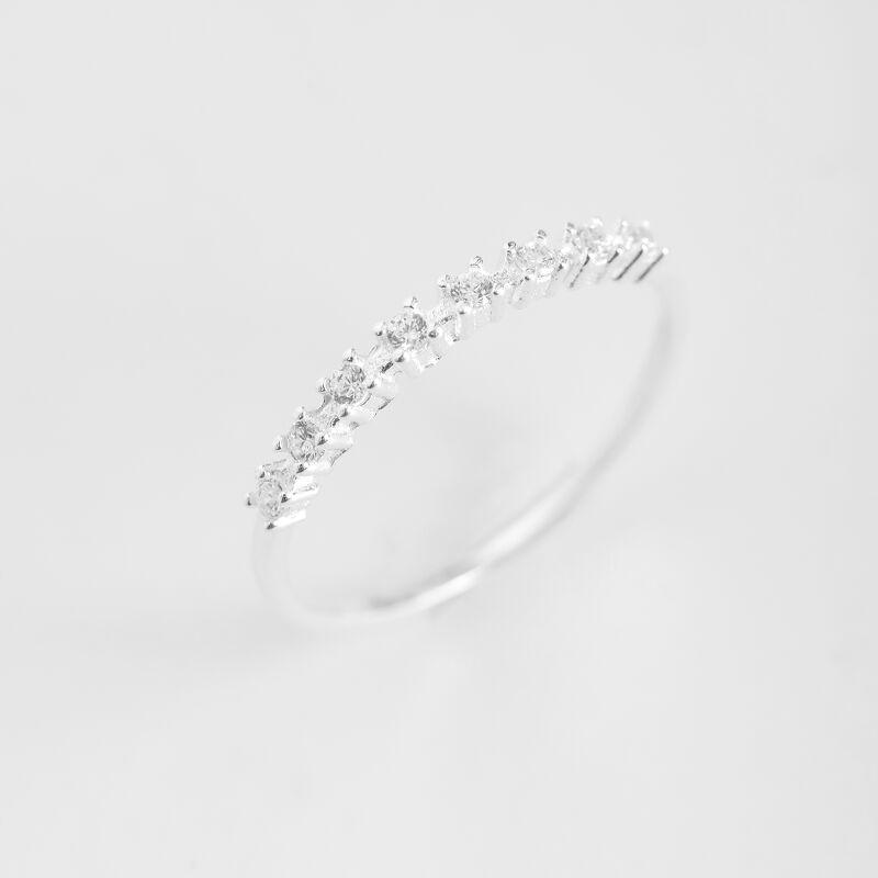 Nhẫn Blingit tám hạt đá BIN286