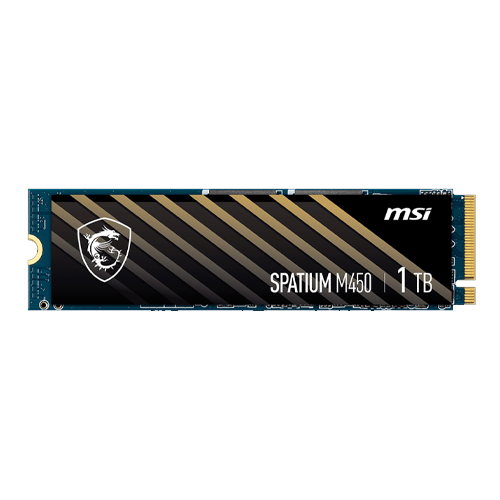 Ổ cứng SSD MSI Spatium M450 500GB/1TB NVME M.2 PCIe Gen 4x4 - Hàng Chính Hãng