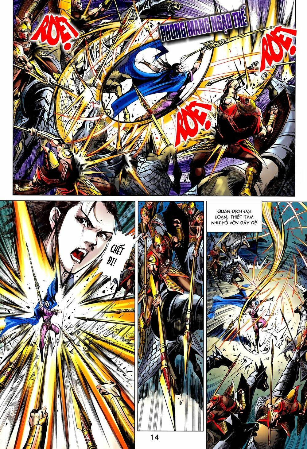 thần binh vấn thiên chapter 14 14