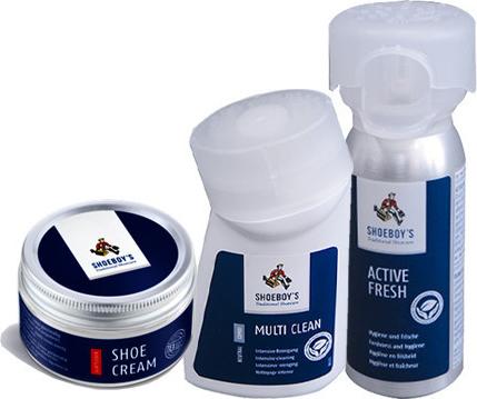 Combo kem vệ sinh giày + xịt khử mùi giày + xi đánh giày Shoeboy's chính hãng nhập khẩu từ Đức (SB-BA2)