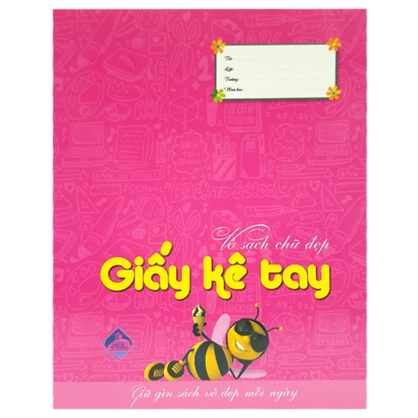 Bộ 4 Giấy Kê Tay Tập - Mẫu 5