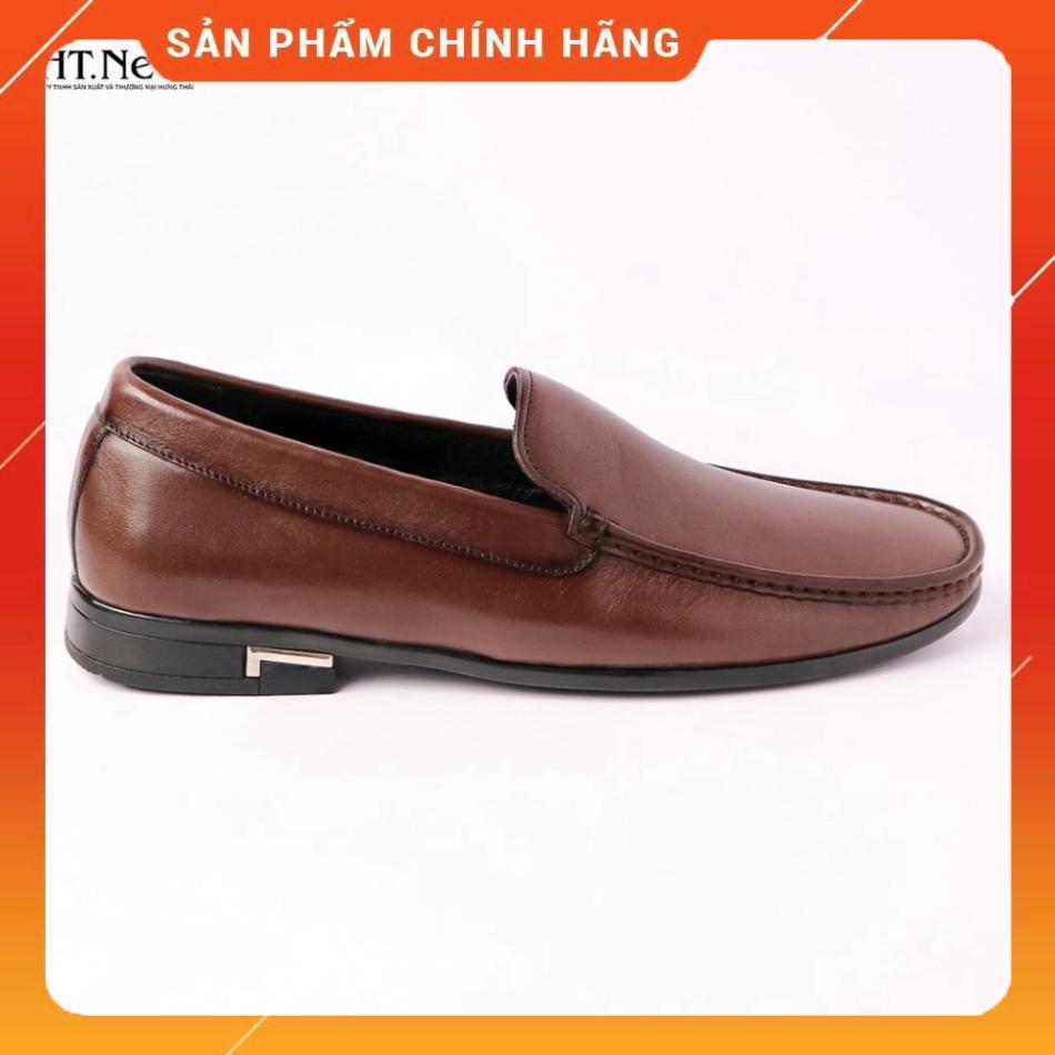 Giày lười - giày da nam cao cấp HT.NEO-100% là da bò tự nhiên, kiểu dáng sang trọng, lịch lãm, đế phít D37