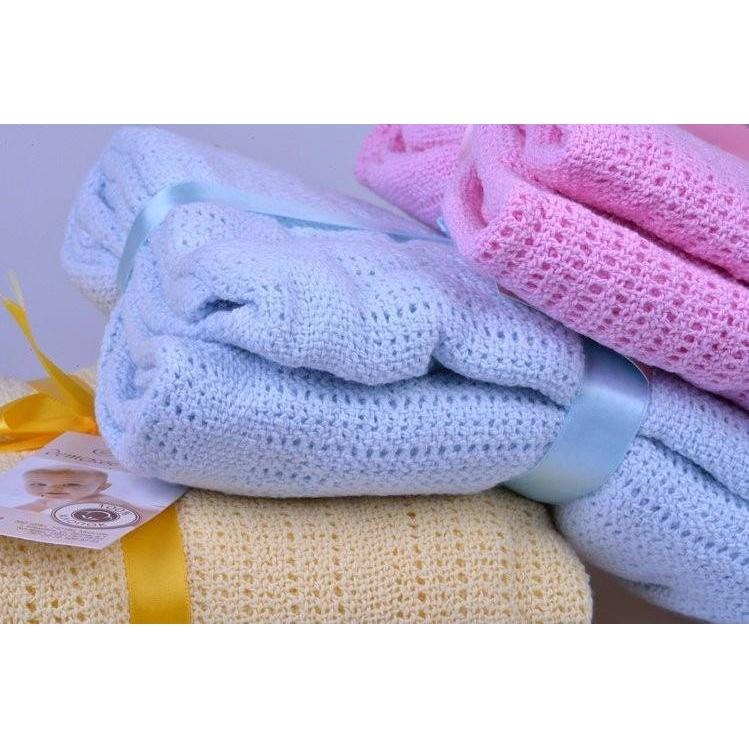 Chăn lưới sợi cotton thoáng khí giữ ấm cho bé-chống ngạt, quấn quanh cho bé siêu mềm mại