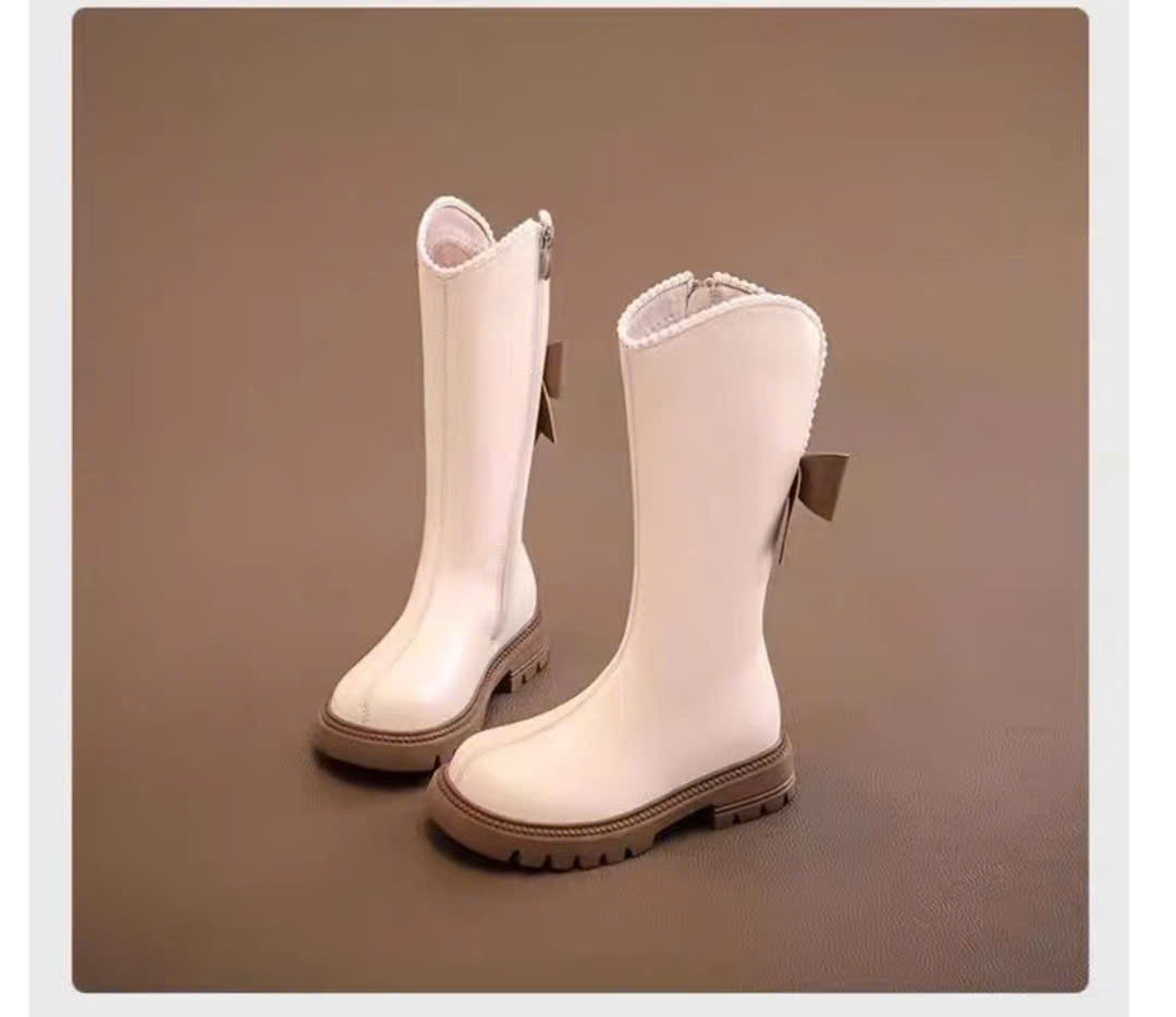 Giày bốt boots cổ cao cho bé gái bé trai phong cách Hàn Quốc đẹp diện đi chơi đi tiệc size 26-37 hàng Quảng Châu cao cấp