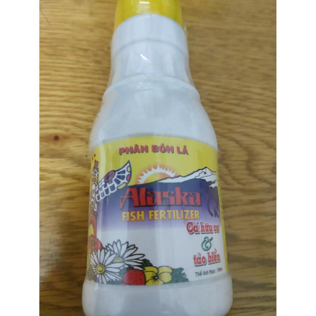 Phân bón lá hữu cơ và tảo biển ALASKA - chai 100 ml