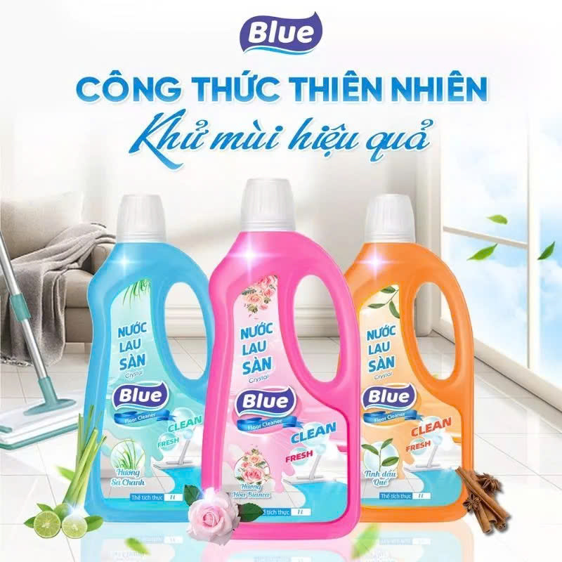 Nước Lau Sàn Gốc Thực Vật Chanh Sả Can 1 lít