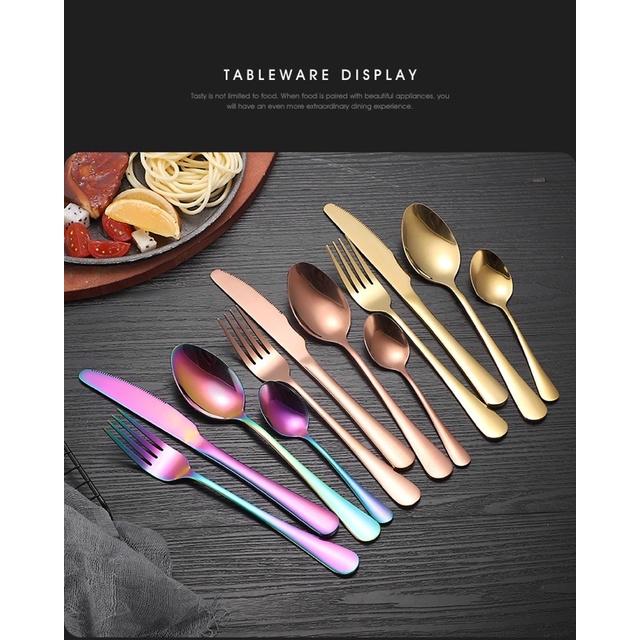 Bộ dao nĩa thìa cao cấp - Bắc Âu