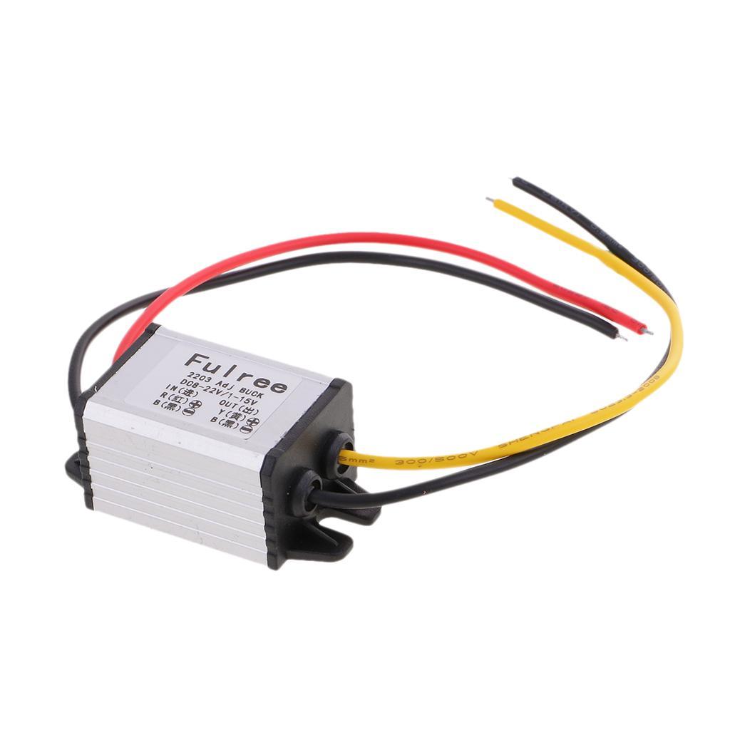 3A Buck Converter 8-22V to 1.5-15V Power Module DC-DC