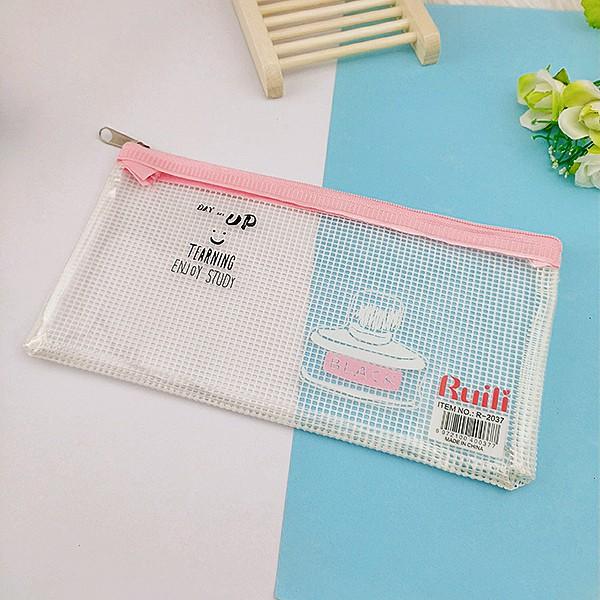 Túi lưới đựng bút nhiều mẫu dễ thương giá rẻ
