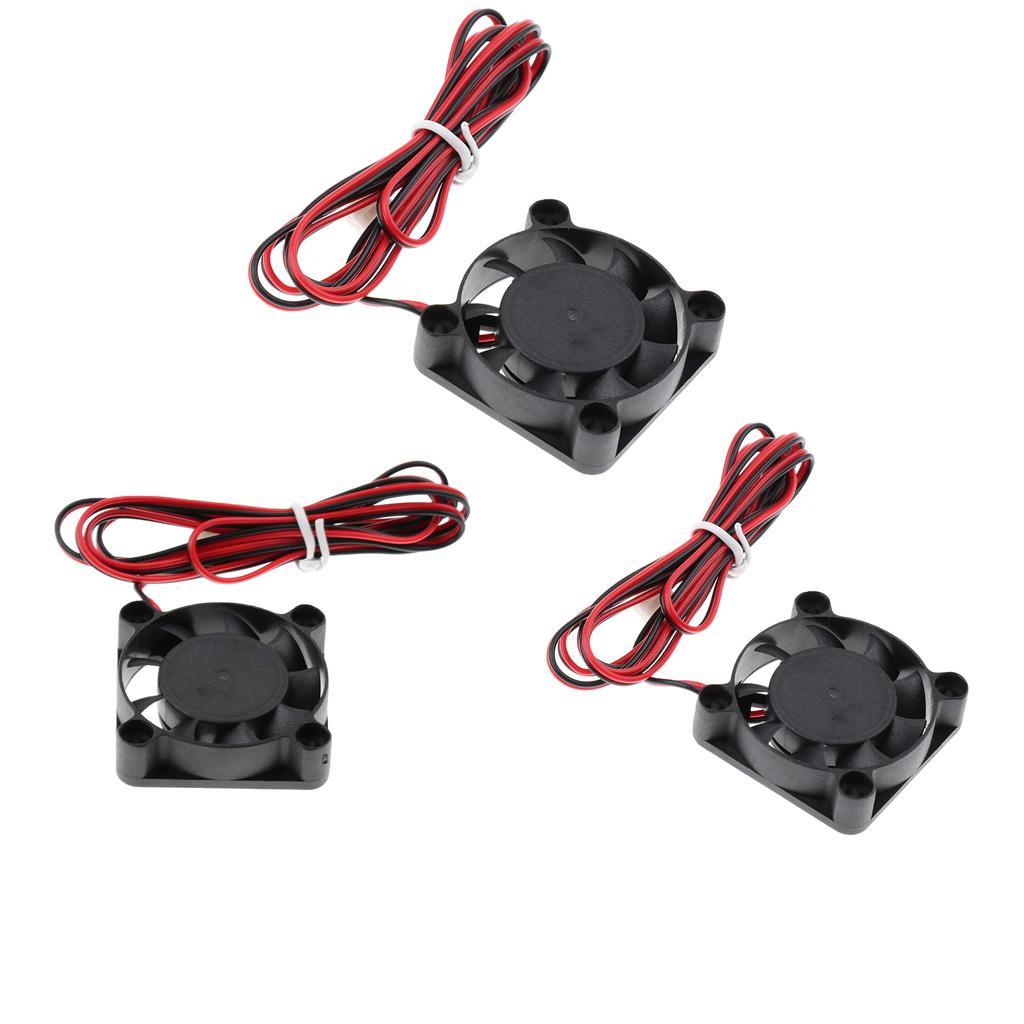 3Pcs Ultra-Silent 24V 4010 Brushless Cooling Fan 2.54 Connector for Printer