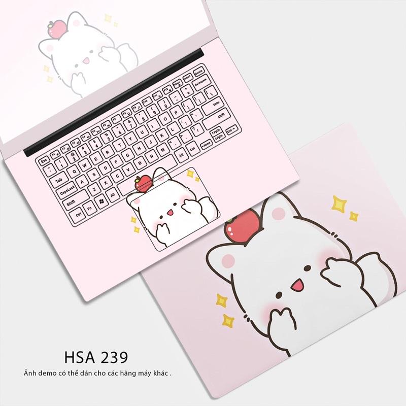 Bộ Decal Skin Dán Laptop - Dành Cho Tất Cả Các Dòng Laptop - Lẻ 1 Mặt; Combo 2 Mặt; 3 Mặt; Full Máy