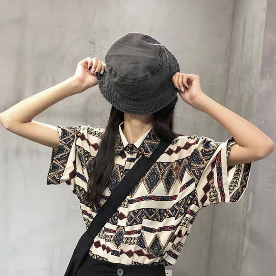Được Kiểm Hàng Trước Áo sơmi tay lỡ unisex HÀNG SIÊU CẤP