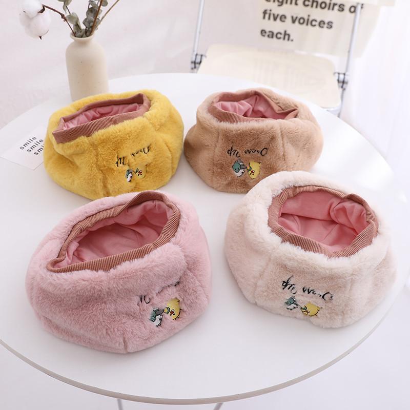 Mới Mùa Đông Cho Bé Mũ Nồi Mũ Ấm Sang Trọng Trẻ Em Nón Bé Trai Bé Gái Bò Nắp Ngoài Trời Trẻ Em Nón Bé Yêu Đạo Cụ Chụp Ảnh