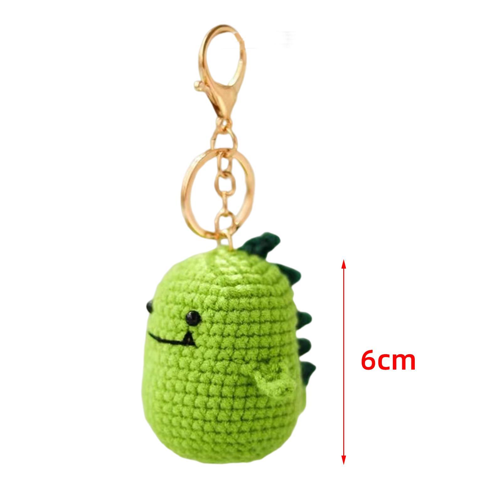 2Pcs Doll Crochet Set Make Your Own Cute Dinosaur Beginner Crochet Set for Starter Beginners