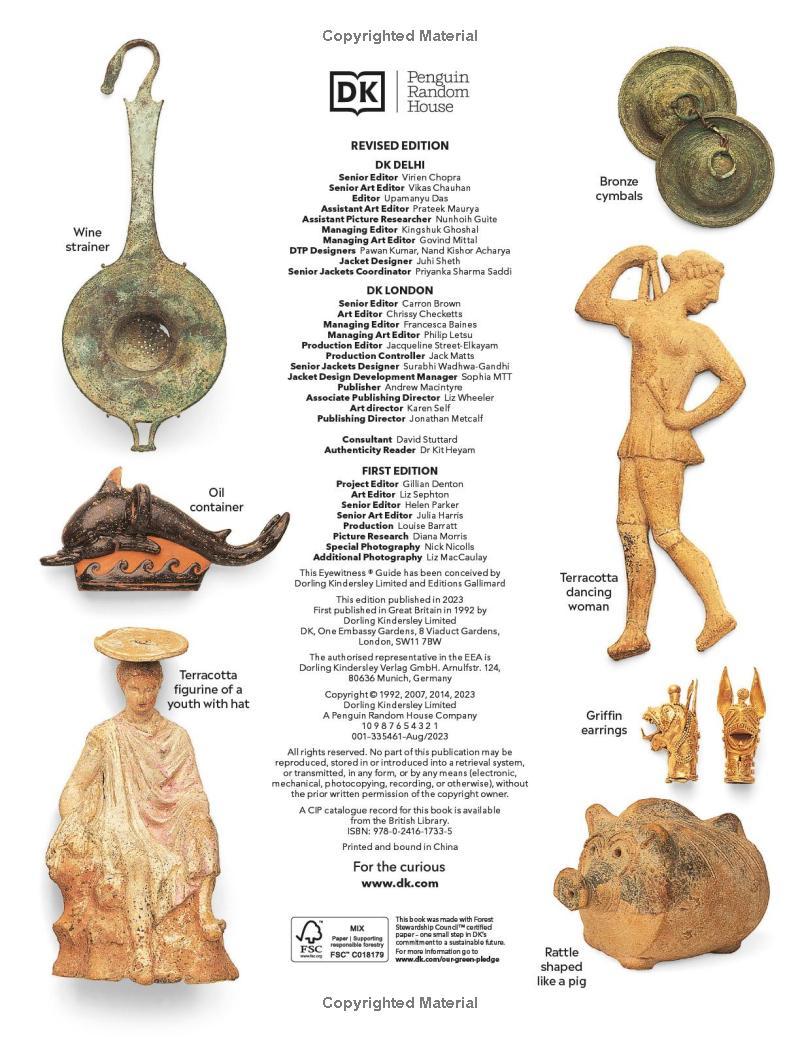 Sách ngoại văn: Eyewitness - Ancient Greece