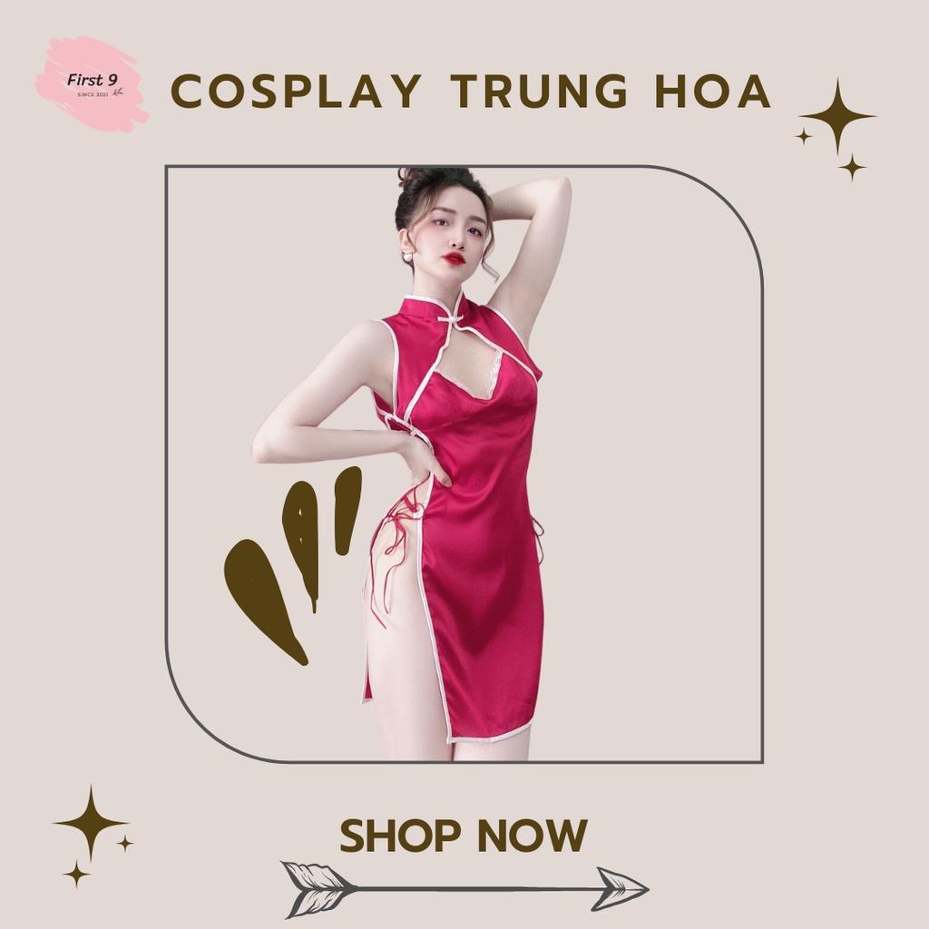 Đầm ngủ sexy cosplay cô gái trung hoa cực sexy