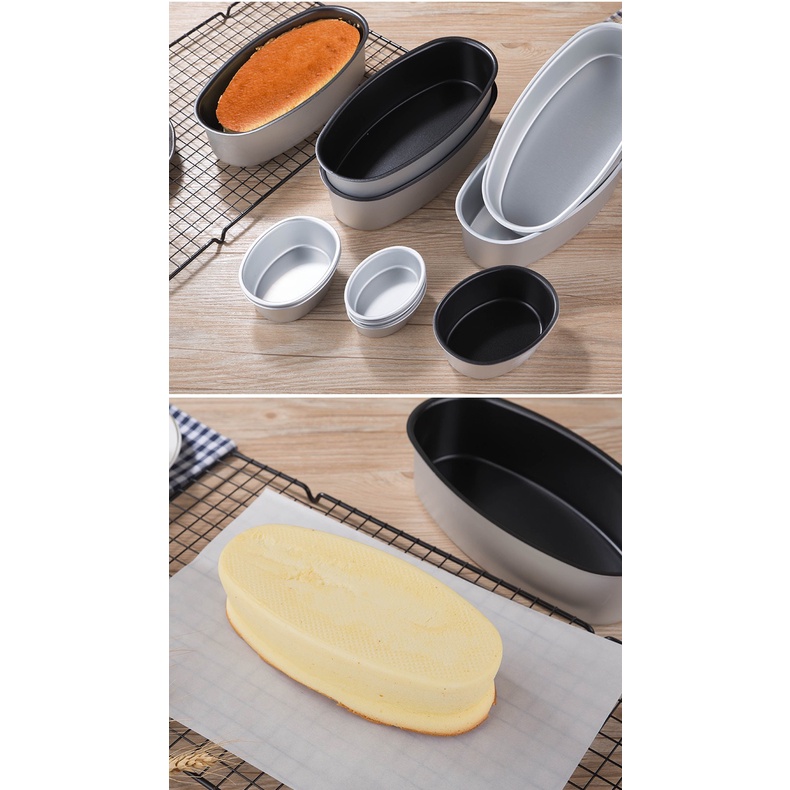 Khuôn Bánh Hình Oval Nướng Bánh