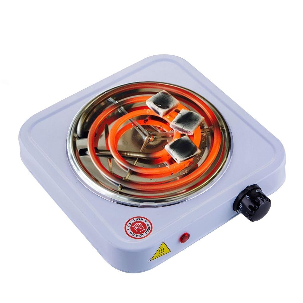 Bếp điện mini làm nóng pha cafe Hot Plate 100W, Bếp hơ lá trầu cho bé, nấu đa năng tiện lợi